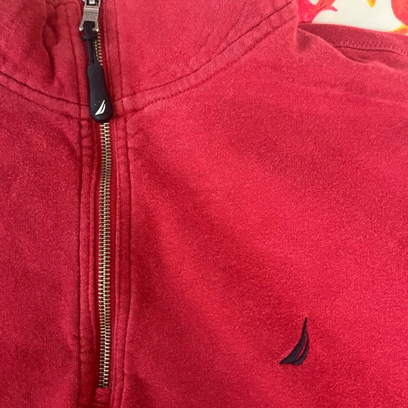 NAUTICA QUARTER-ZIP SWEATSHIRT, XL - Picture 2 of 6
